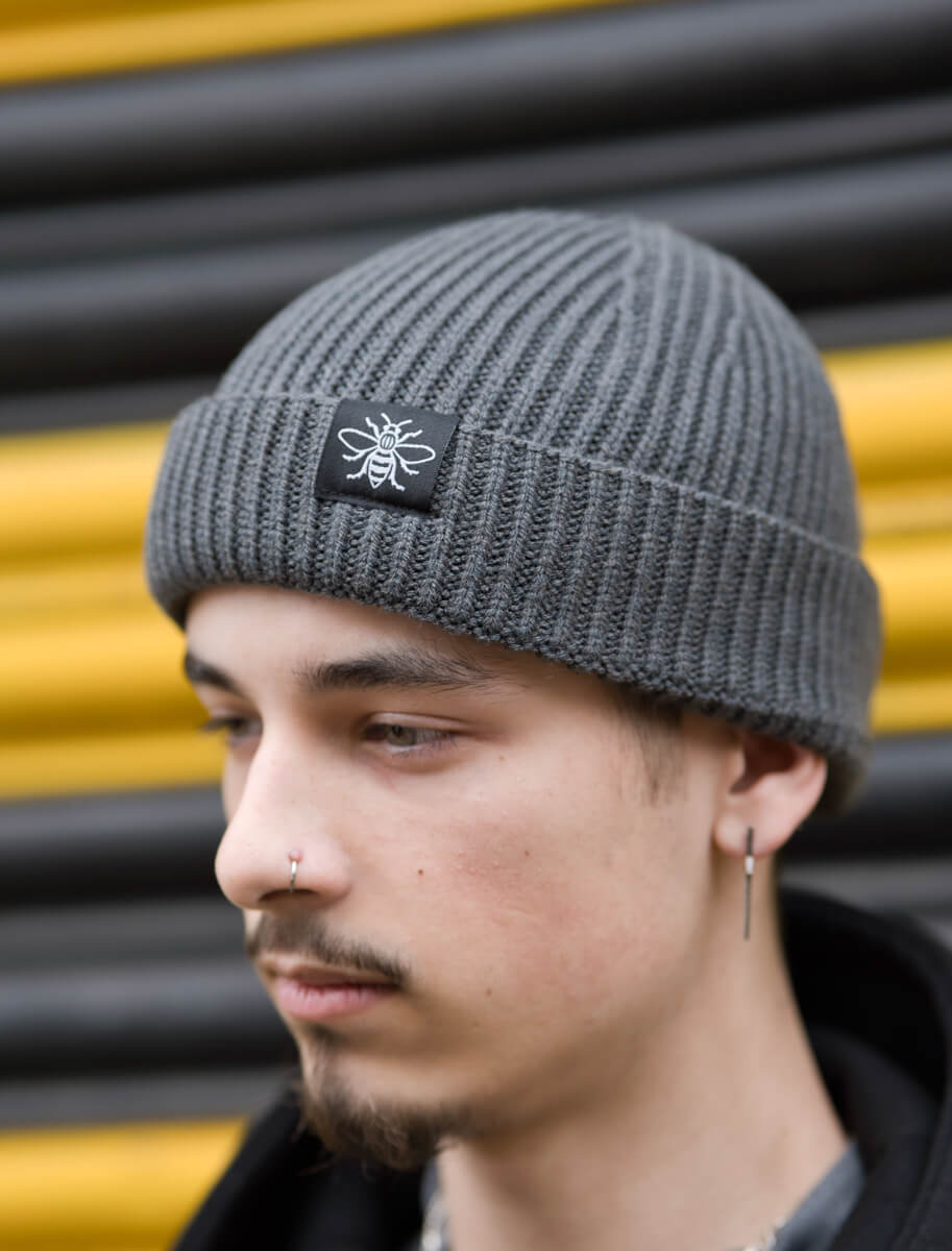 Grey Harbour Bee Beanie