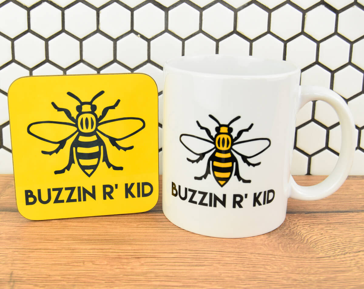 Buzzin' R' Kid Mug | The Manchester Shop