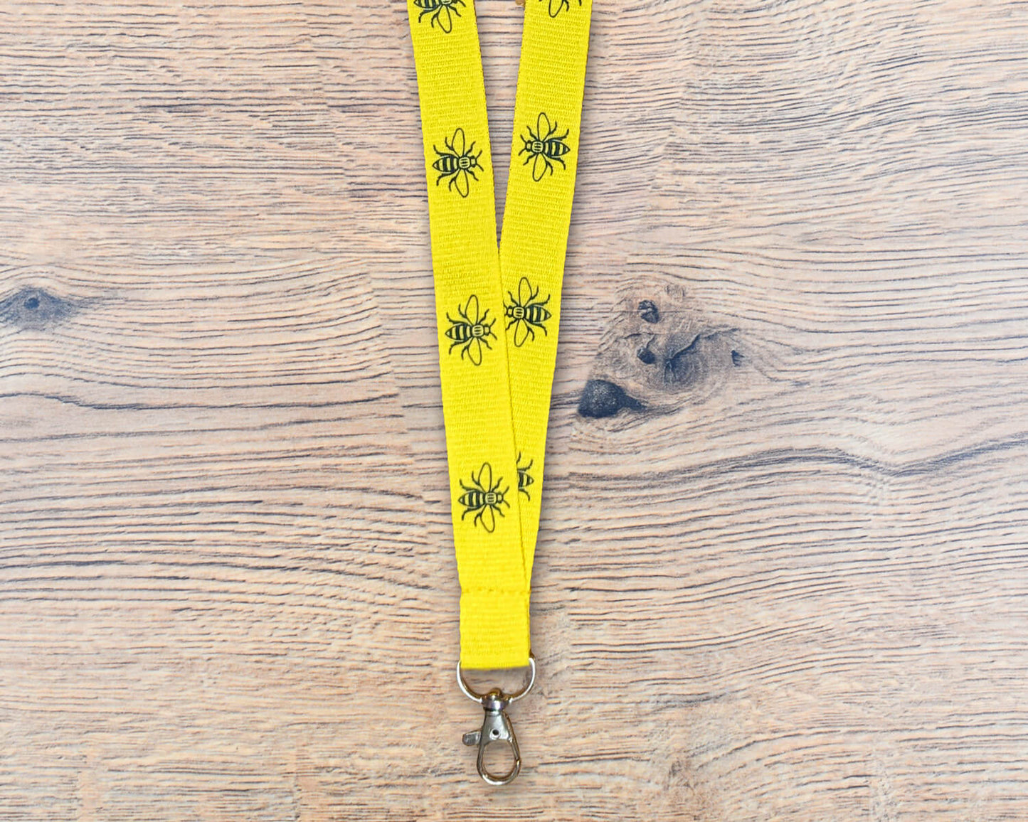 Black Bee Yellow Lanyard