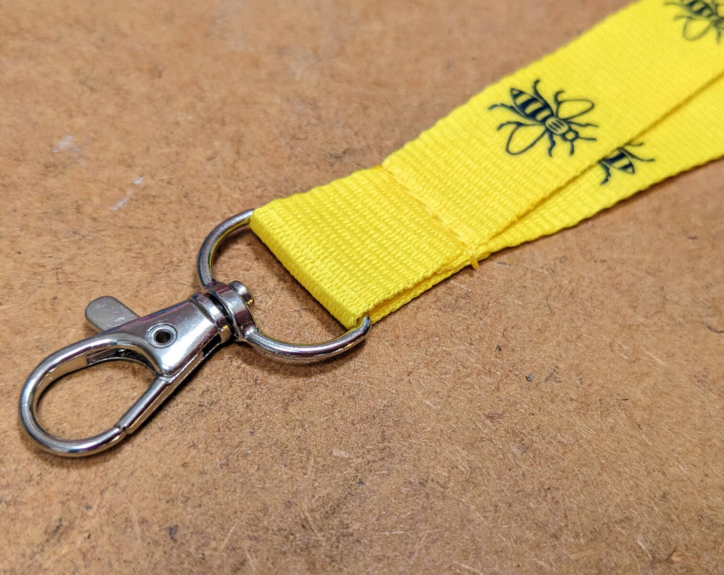 Black Bee Yellow Lanyard