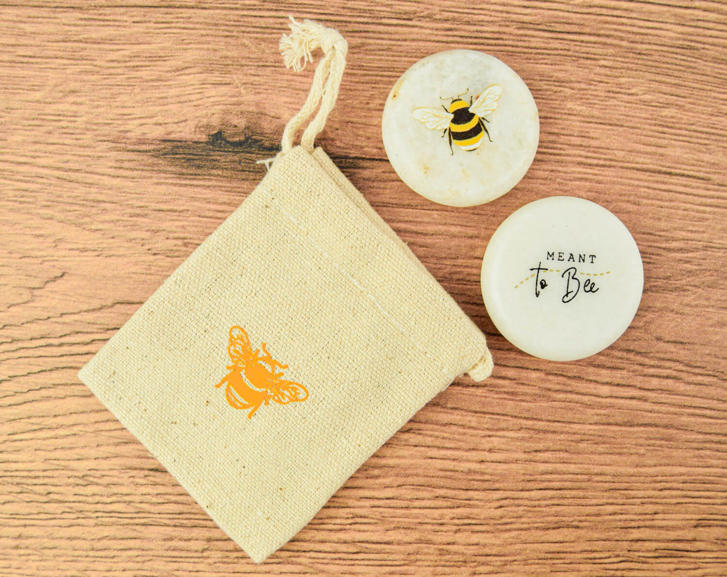 Meant to Bee Keepsake Pebble & Pouch | The Manchester Shop