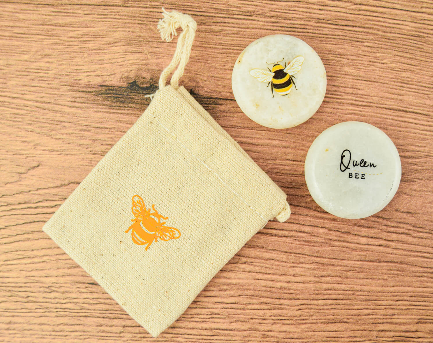 Queen Bee Keepsake Pebble & Pouch | The Manchester Shop