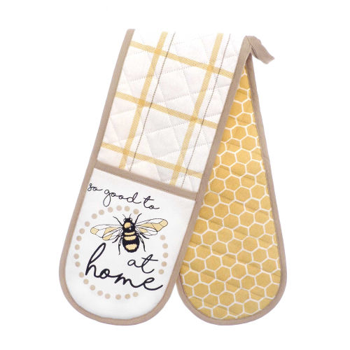 So Good to Bee at Home Double Oven Gloves | The Manchester Shop